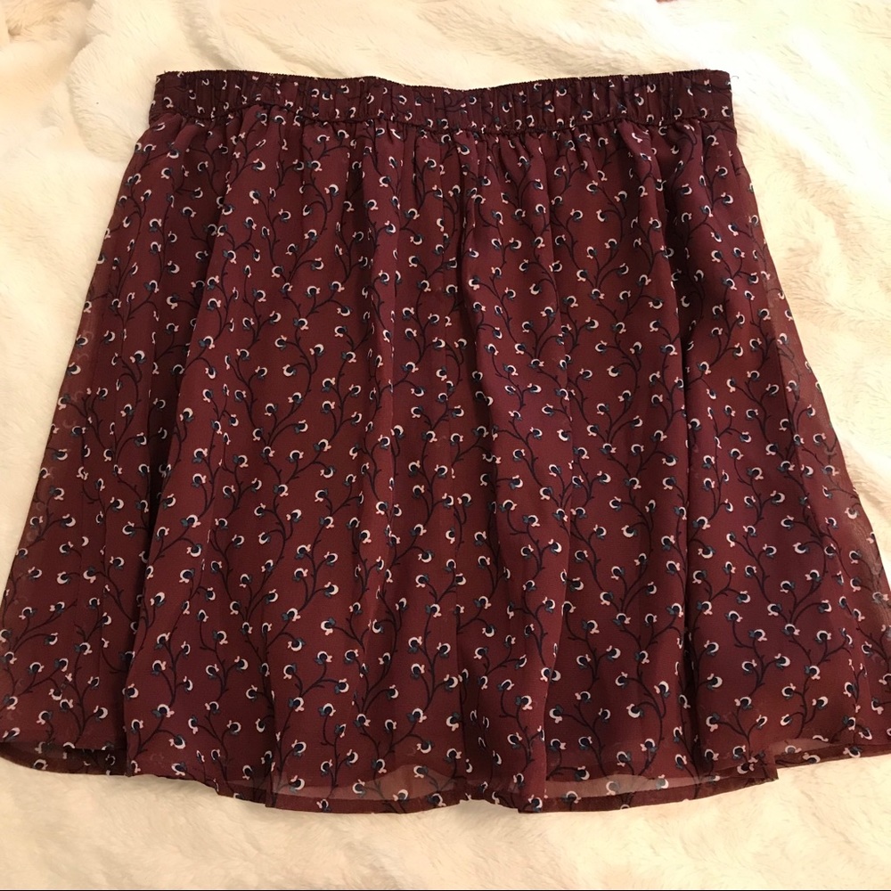 Old Navy Fit and Flare Drapey Skirt